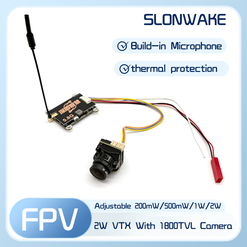 Drone Frame - SLONWAKE 5.8G 56CH 2W transmitter VTX