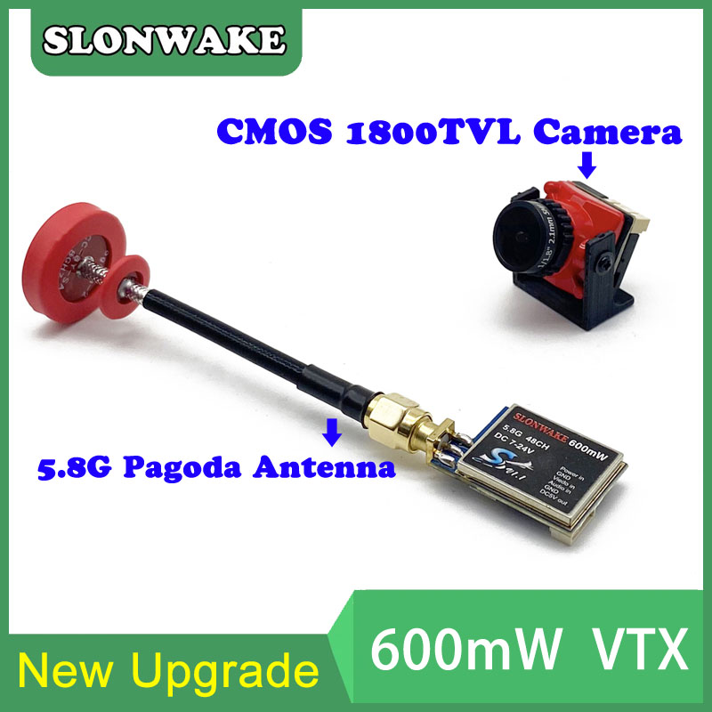 5.8G 48CH 600mW adjustable VTX - Drone Frame ulasan dan harga