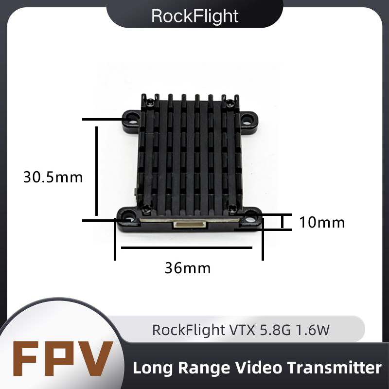 RockFlight TX663 VTX 5.8G 48CH - Drone Frame ulasan dan harga