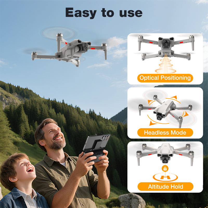NEW Hot L017 Pro Drone Brushle - Drone Gimbal ulasan dan harga